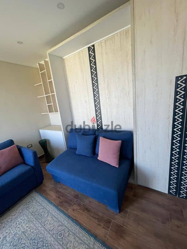 studio for rent at sodic westown Fully furnished(ويستاون بيفرلي هيلز) 1