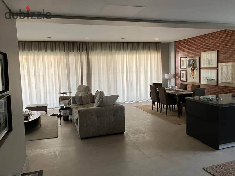 Elegant furnished penthouse for rent in Lake View Residence compound (private swimming pool) , beside Sodic Villette 5