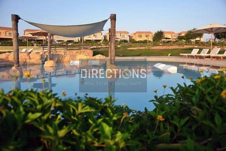 Chalet directly on the lagoon, ultra-modern finishing with air conditioners, for sale in Telal Sokhna next to AZHA