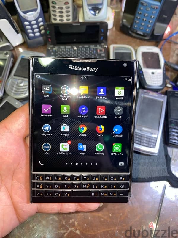 بلاك بيري باسبورت BlackBerry Passport 7