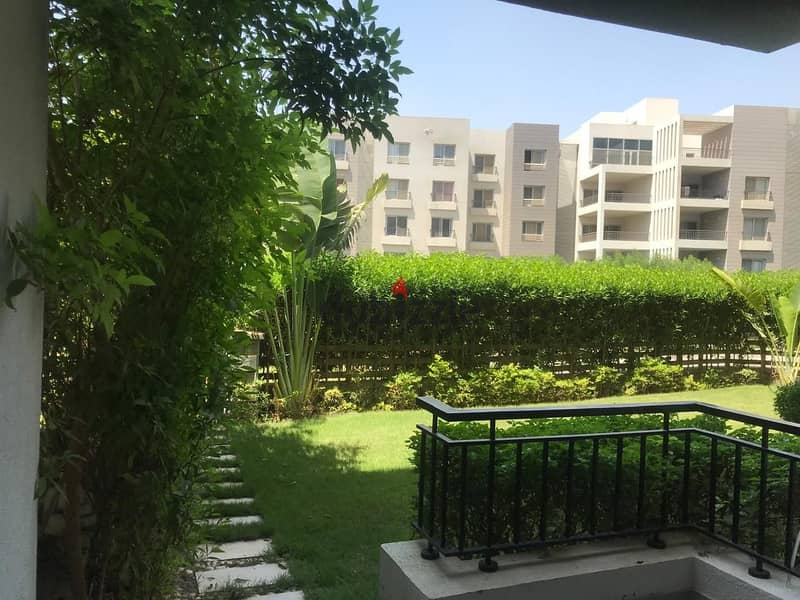 Amazing ground floor apartment for rent in Cairo Festival City compound - CFC - New Cairo 1