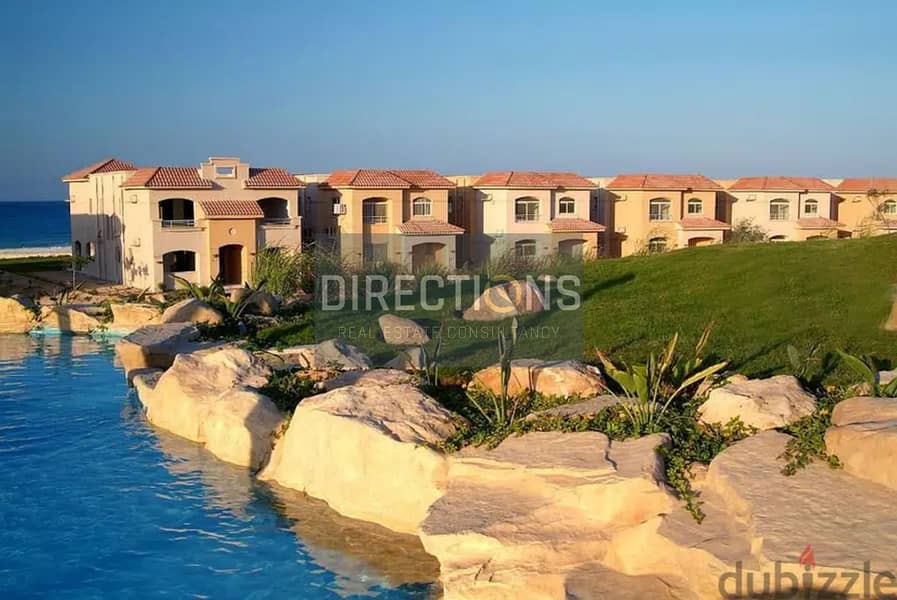 Fully finished chalet with air conditioners for sale with a view of the best beaches in Ain Sokhna in Telal Shores Village | Installments 4