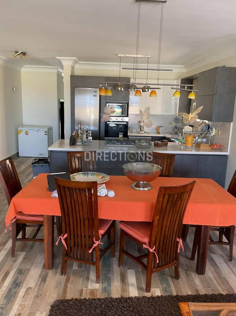 Fully finished chalet with air conditioners for sale with a view of the best beaches in Ain Sokhna in Telal Shores Village | Installments 6