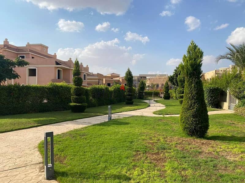 In front of cairo airport villa for sale prime location in taj city directly on suez road 4