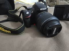 camera nikon d3200 with bag + lens + charger + memory card من السعوديه 0