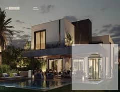 Twin house from Fawaz Al Hokair marakez Company, 257 square meters, 4 rooms, at launch price in New Cairo, installments over 8 years 0