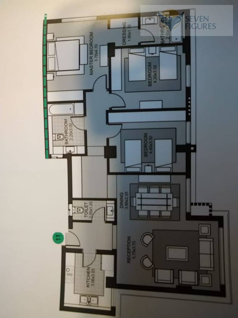 Apartments For Sale at Sodic Sky Condos View: Land Scape  Semi Finished . Delivered 3