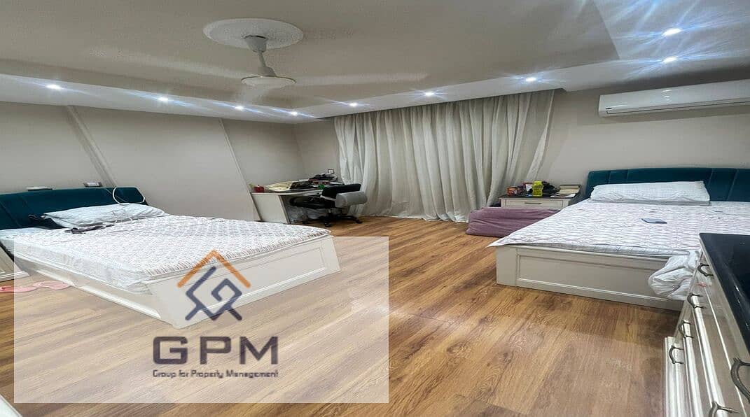 Ultra Super Lux Apartment with private garden for sale in Jayd Compound - New Cairo 1