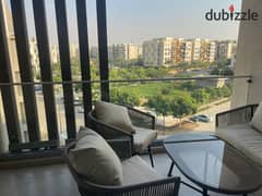 Chic furnished apartment for rent in Sodic Eastown 5th Settlement beside AUC