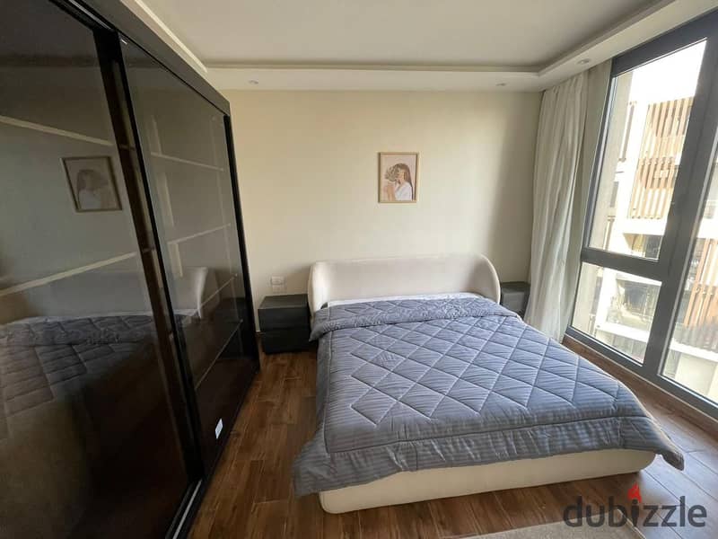 Chic furnished apartment for rent in Sodic Eastown 5th Settlement beside AUC 4