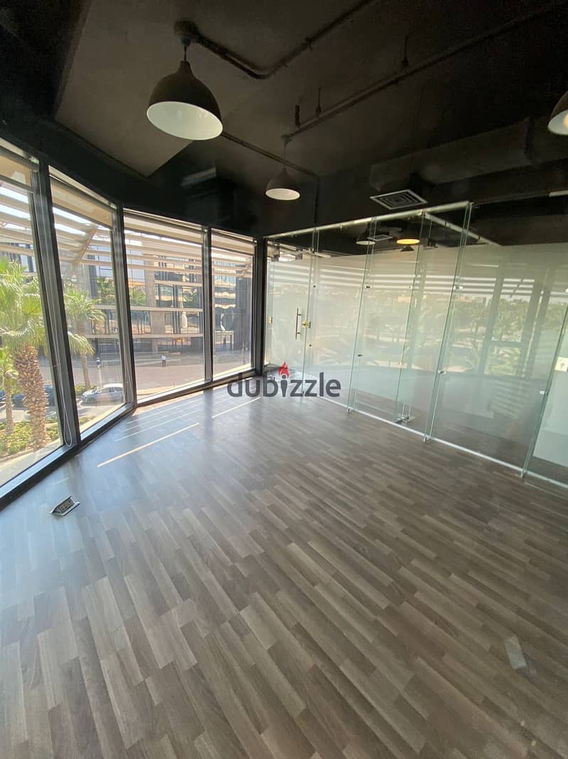 مكتب للايجار في بوليجن سوديك بيفرلي هيلز الشيخ زايد office for rent in the polygon el sheikh zayed 6