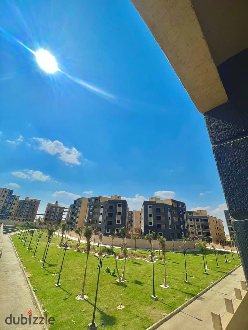 By lowest price own your apartment in sun capital october - 3 bed by only 840,000 EGP 1