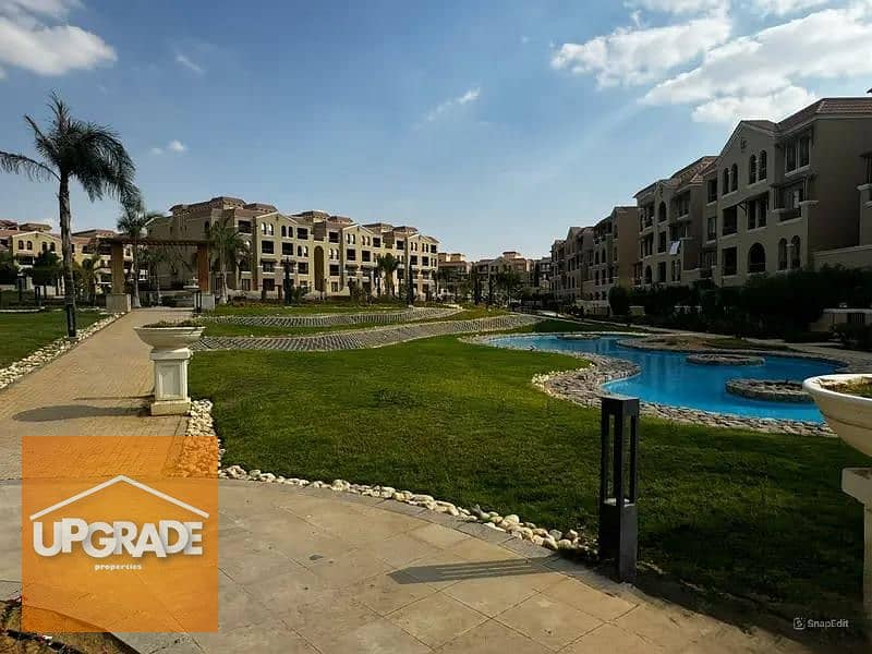 Apartment 144 m built and ready with a direct view landscape and lakes in Ivy Maadi View Compound , in front of Gate 3, Madinaty, El Shorouk 0