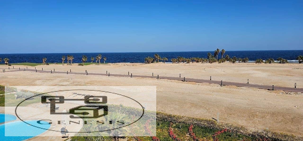 chalet with garden fully finished full sea view in Telal shores El sokhna resort 5