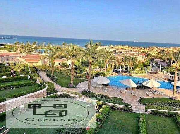 chalet with garden fully finished full sea view in Telal shores El sokhna resort 7