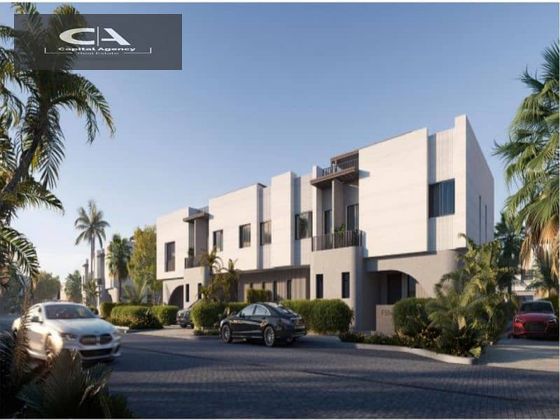 Distinctive apartment for sale in O West Orascom Compound in the heart of October - with only 5% down payment - special 30% cash discount - 5% DP 9