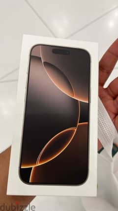 Iphone 16 pro 256 new