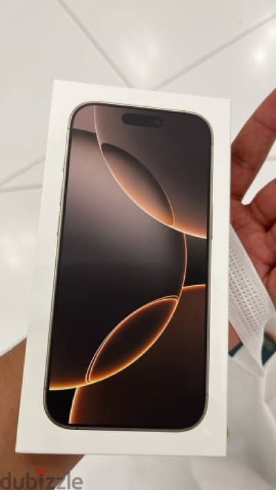 Iphone 16 pro 256 newالعلبه متبرشمه