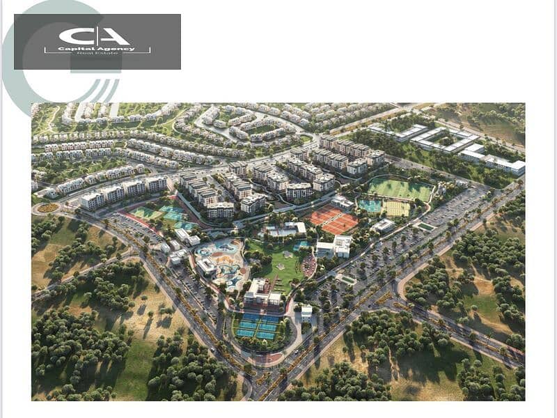 بمقدم 5% فقط شقه مميزه في قلب التجمع الخامس في كمبوند هايد بارك | برايم لوكيشن * Hyde Park * 9