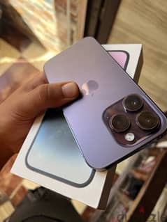 2iphone 14pro128g black and purple ||ايفون ١٤برو١٢٨جيجا 0