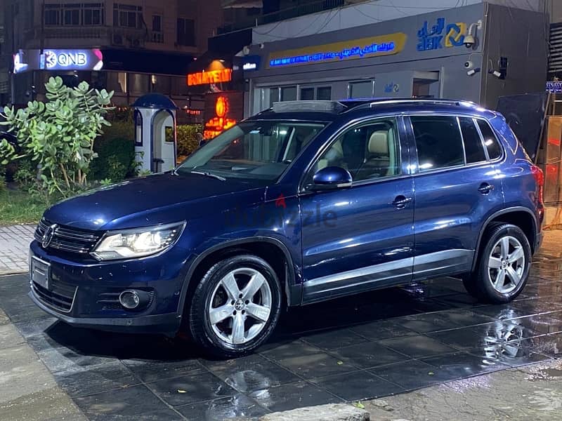 Volkswagen Tiguan 2013 بحالة ممتازة فبريكة بالكامل 4