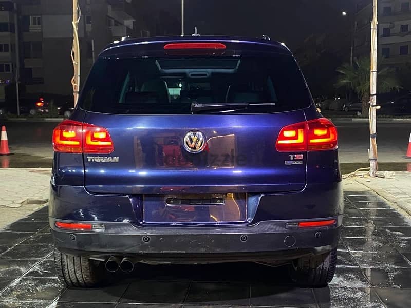 Volkswagen Tiguan 2014 بحالة ممتازة فبريكة بالكامل 5