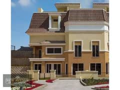 townhouse Overlooking landscape in Sarai