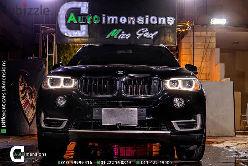 Bmw X5 2016 M power ضمان الوكيل بحالة الزيروو 1