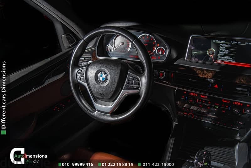 Bmw X5 2016 M power ضمان الوكيل بحالة الزيروو 9