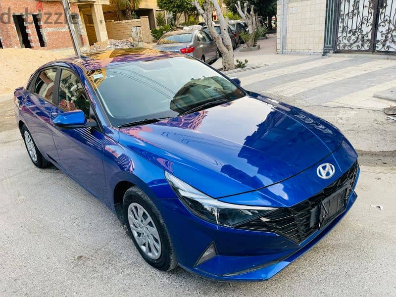 هيونداى النترا ٢٠٢١ فابريكا بالكامل -Hyundai Elantra CN7 55,000KM 8