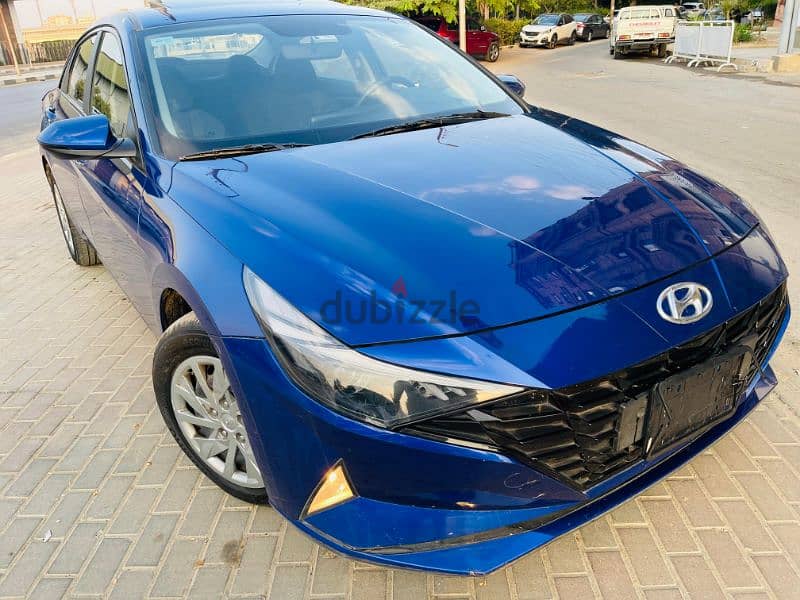 هيونداى النترا ٢٠٢١ فابريكا بالكامل -Hyundai Elantra CN7 55,000KM 1