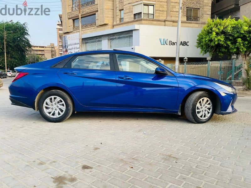 هيونداى النترا ٢٠٢١ فابريكا بالكامل -Hyundai Elantra CN7 55,000KM 12