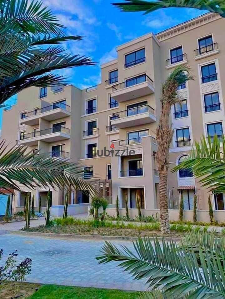 Apartment for sale, 164 sqm, Ready to move, fully finished, in Village West Sheikh Zayed Compound 9