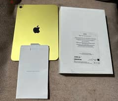 IPad 10th generation-64 GB - WIFI - Yellow (16.3 IOS)