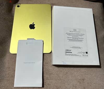 IPad 10th generation-64 GB - WIFI - Yellow (16.3 IOS)