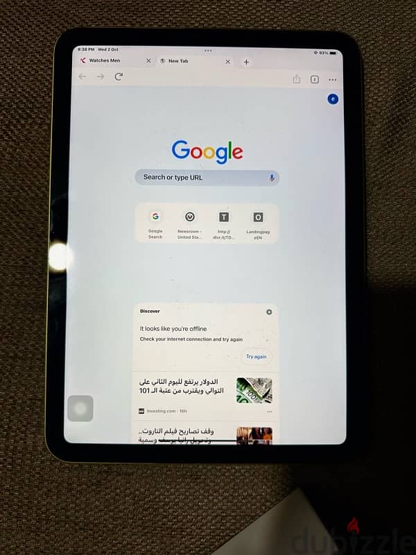 IPad 10th generation-64 GB - WIFI - Yellow (16.3 IOS) 1