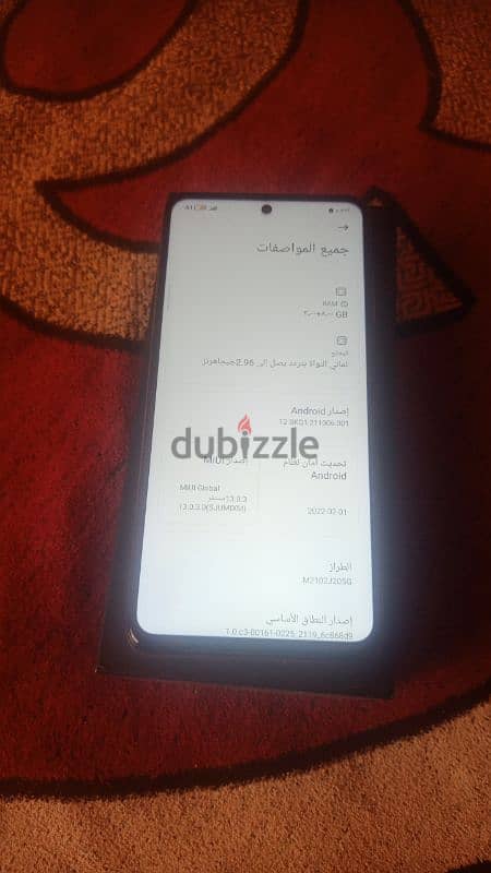 بوكو X3 Pro  مساحه 256 رما 8+3 بصمه جنب ممتازه 6