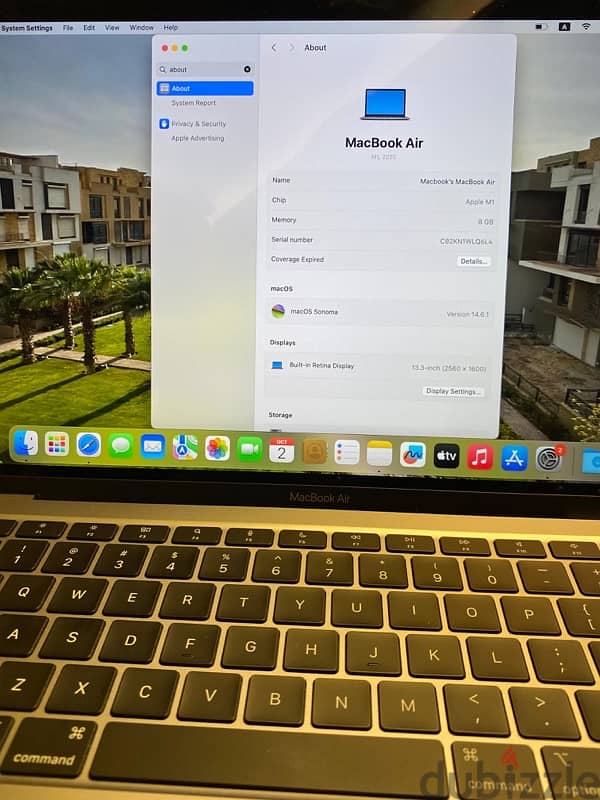 حاله نادره جدا MacBook Air M1 2020 1