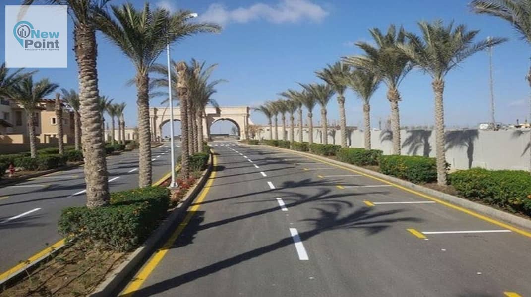 بجوار الجامعة الامريكية AUC امتلك شقة بجاردن 115 م فى كمبوند متكامل الخدمات فى التجمع الخامس 6