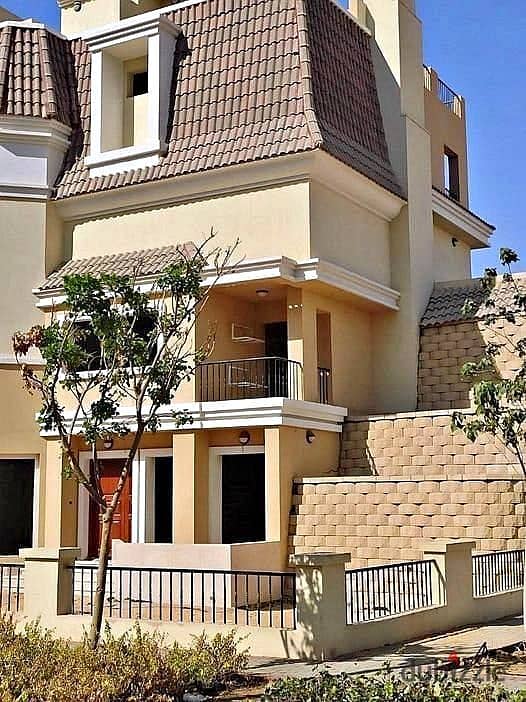 villa in Mostaqbal City Butterfly by Madinat masr in front of the sarai New Cairo and Madinaty 3