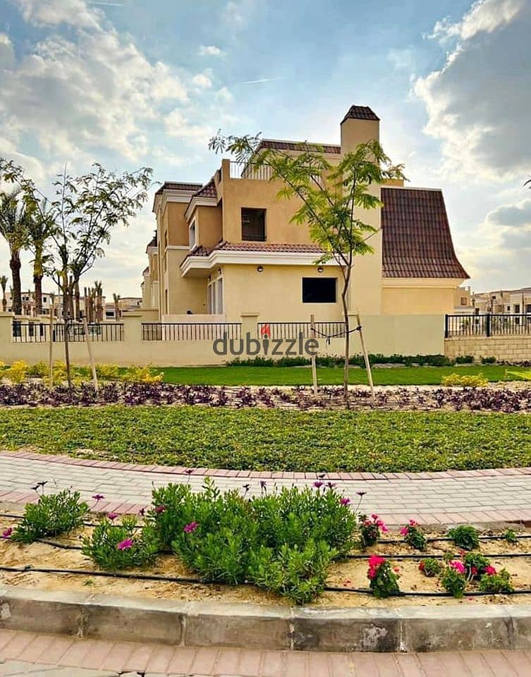 villa in Mostaqbal City Butterfly by Madinat masr in front of the sarai New Cairo and Madinaty 7