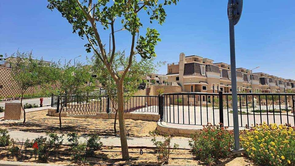 Villa in front of madeinty New Cairo and near Bloomfields for sale in installments in the Betterfly Compound from madeint masr 4