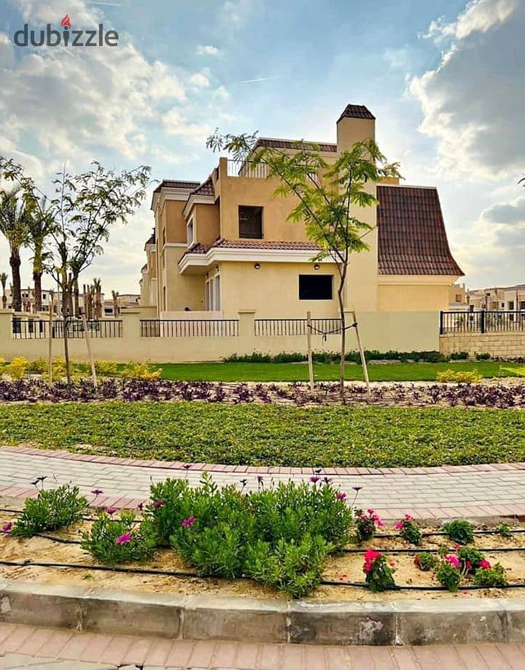 Villa in front of madeinty New Cairo and near Bloomfields for sale in installments in the Betterfly Compound from madeint masr 6