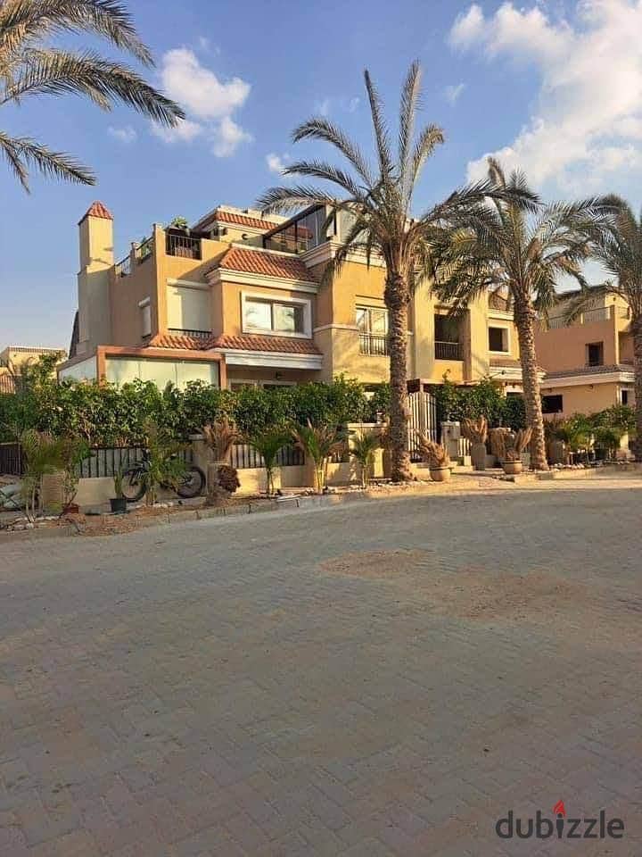 Villa for sale in sarai Mostakbal City by madeint masr next to Bloomfields Tatweer Misr and near El Shorouk 4