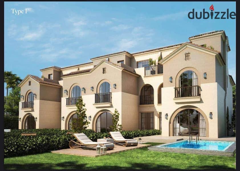 For sale the last townhouse with private garden, DP 1,4M, in Sarai Compound on the Suez Road 9