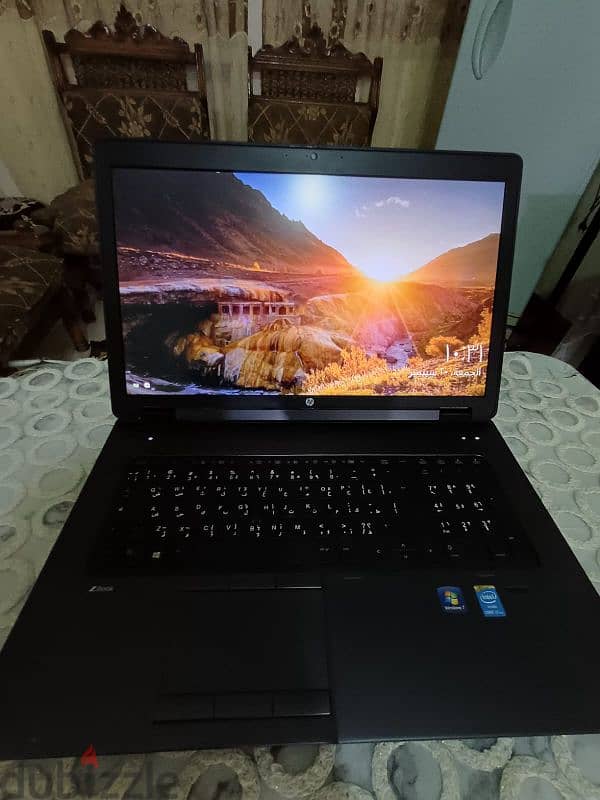 لاب توب hp zbook 17 جيل رابع i7 3