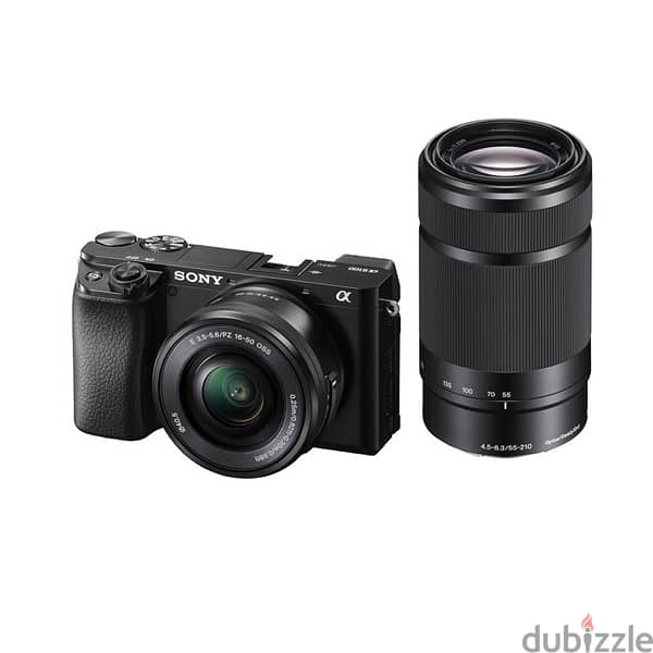 Sony A6100 Body + Lens 16-55mm f/3.5 + Lens 55-210mm f/3.5 + Box&other 1