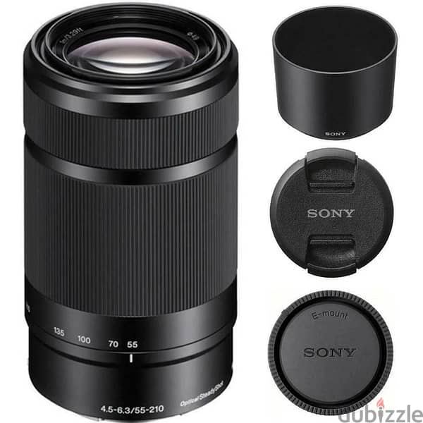 Sony A6100 Body + Lens 16-55mm f/3.5 + Lens 55-210mm f/3.5 + Box&other 7