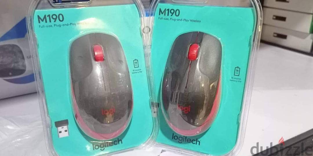 Logitech mouse m190 | ماوس لوجيتيك (علبة مفتوحة) 2