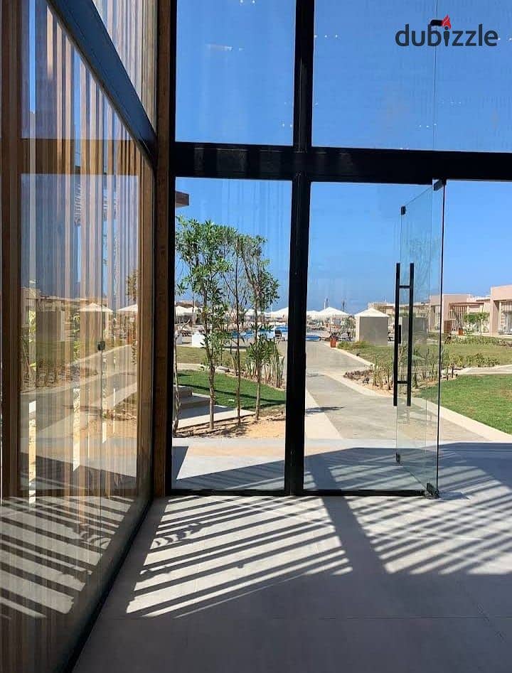 Ready to move chalet for sale panoramic sea view , the groove ain sokhna 7